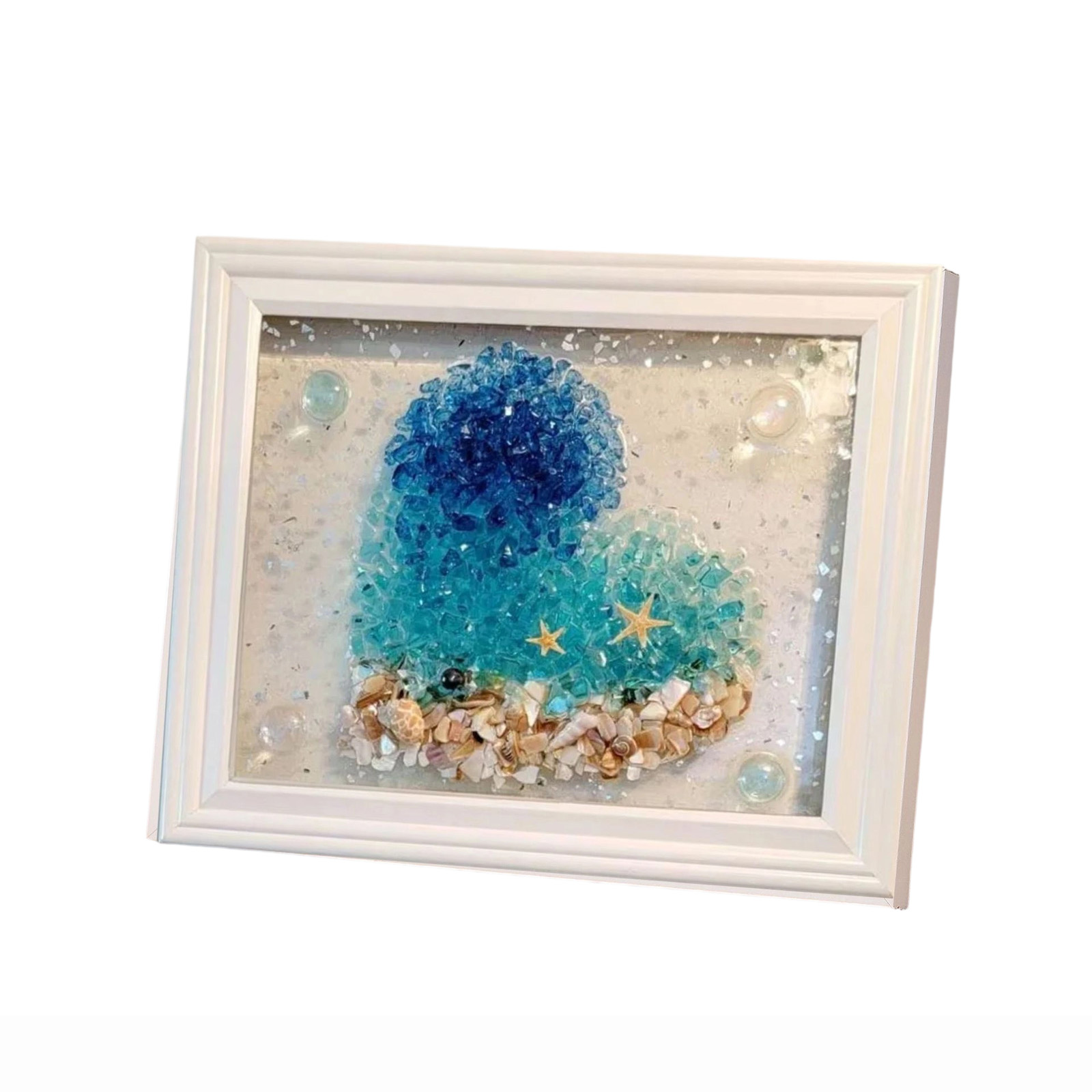 Resin Art Beach Theme - Sea Glass Art Kits Sea Glass