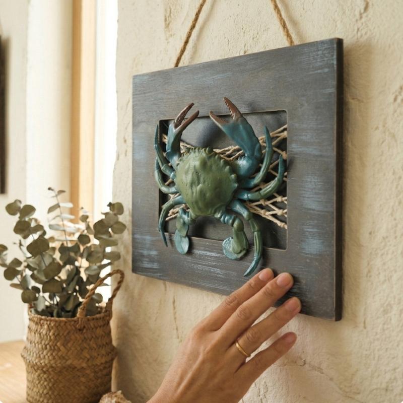 Resin Art Beach Theme - Nauticals Decors Lobster/Crabs Wall Decors Nauticals