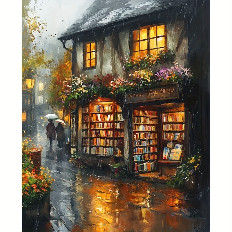 Resin Art On Canvas - DIY Digital Painting Paint By Numbers