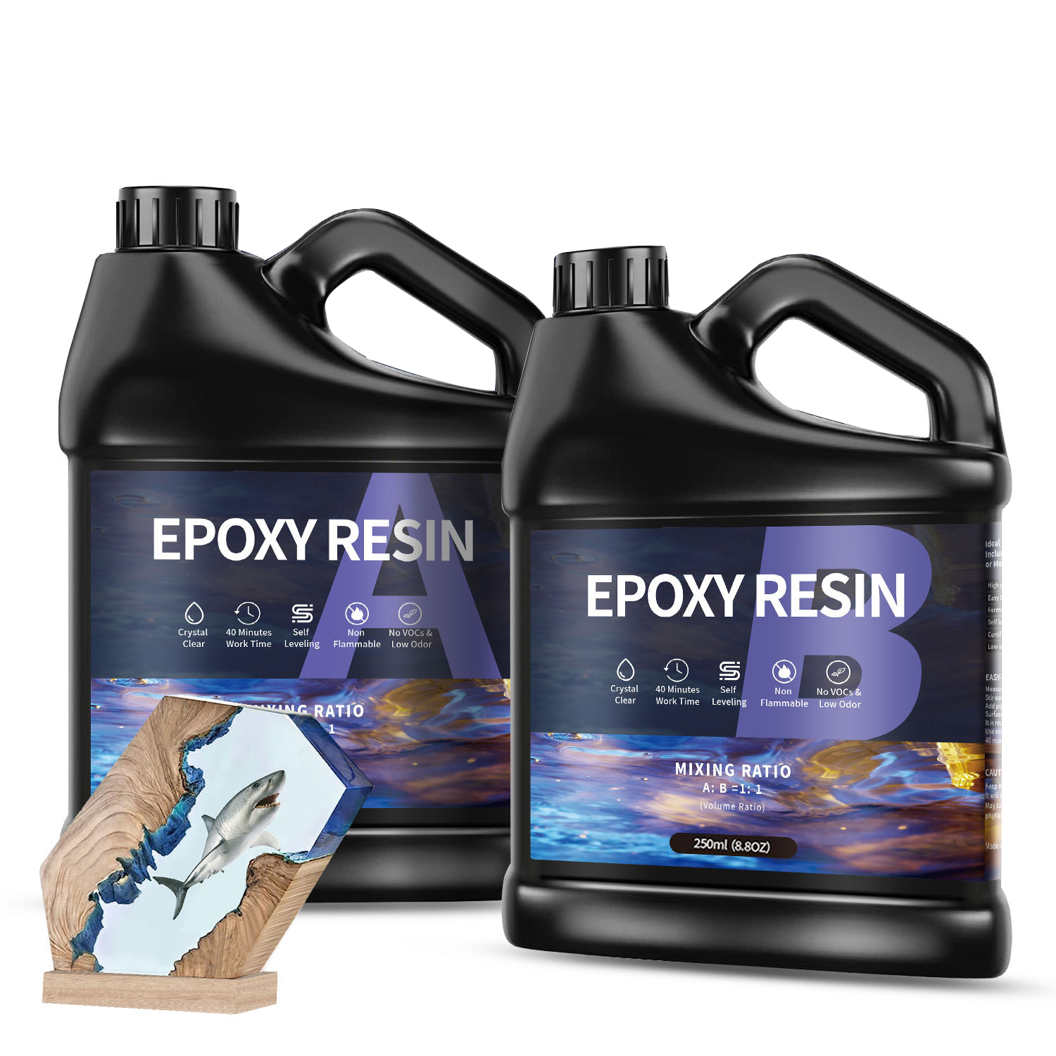Epoxy Resin Ab - 500g/1000g AB Epoxy Resin Glue High