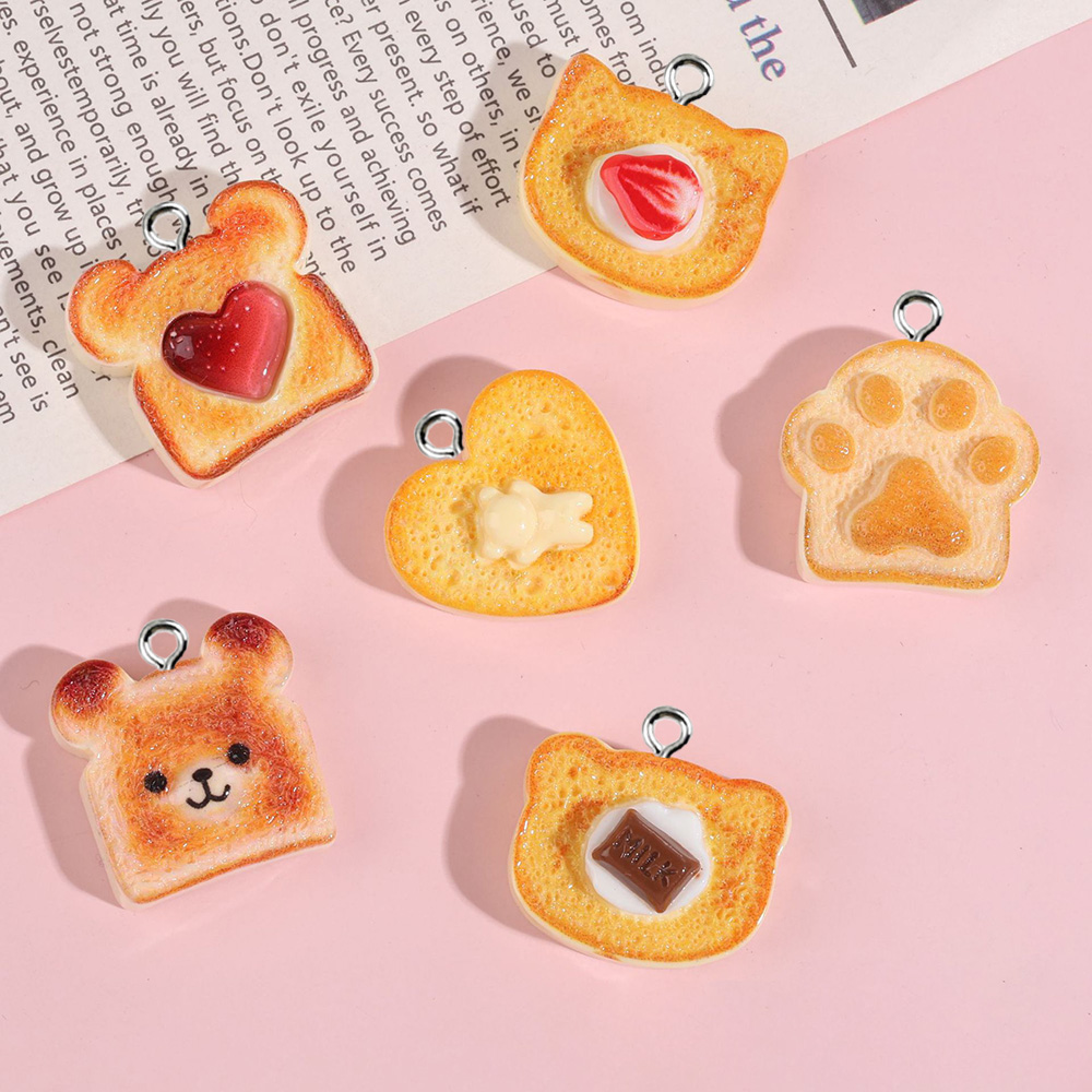 Resin Art Box - 10pcs Heart Bear Cat Animal Shape