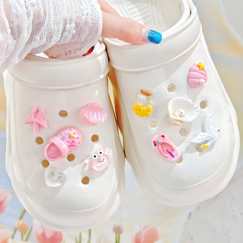 Resin Art Beach Theme - Beach Style Simulated Pearl Seagull Shell