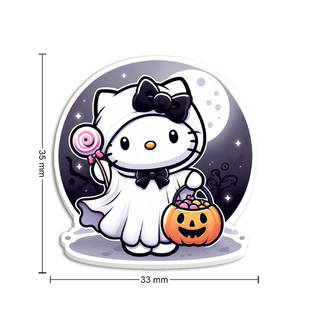 Resin Art Glitter - 10pcs/lot Sanr Halloween Hello Cat Resin