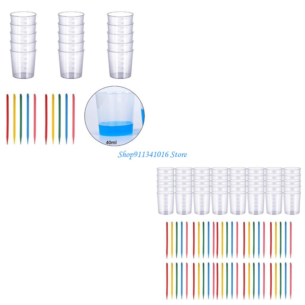 Resin Mixing Cup - Resin Mixing Cups Set With Measurement