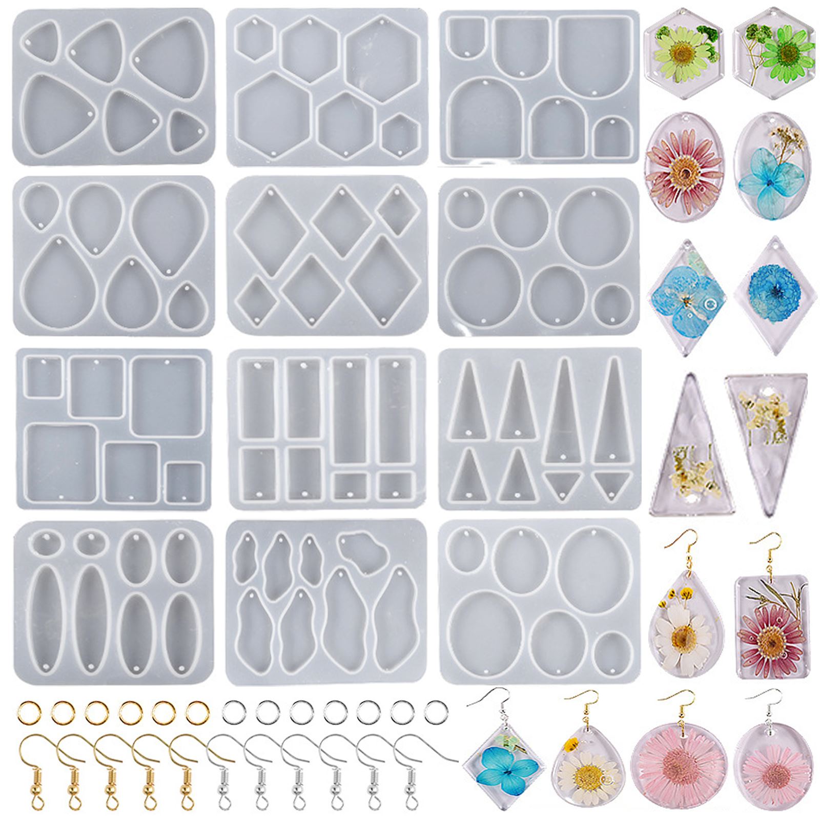 Geometric Earring Pendant Sili - Resin Mixing Cup ulasan dan harga