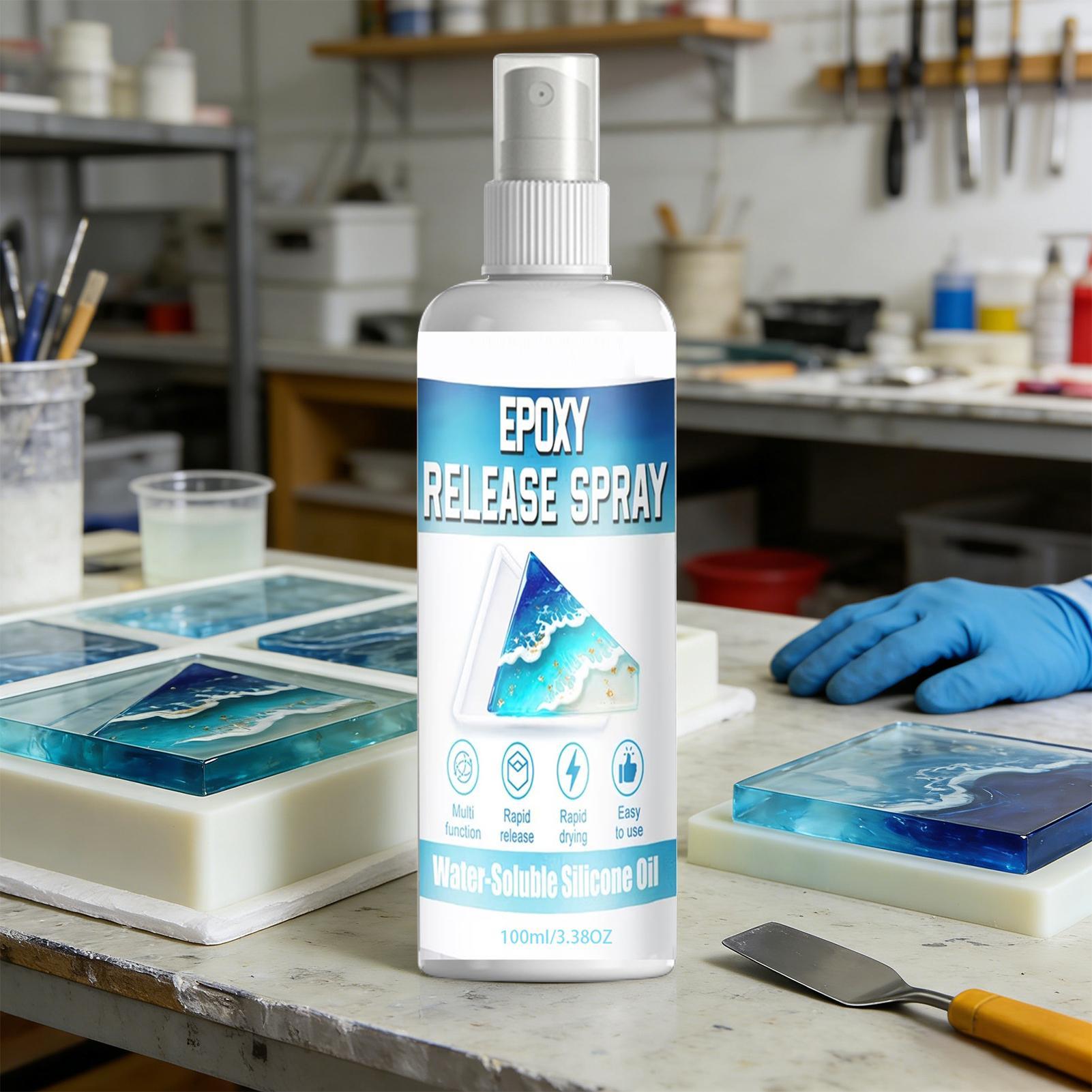 100ml Silicone Release Spray E - Resin Art Workshop ulasan dan harga