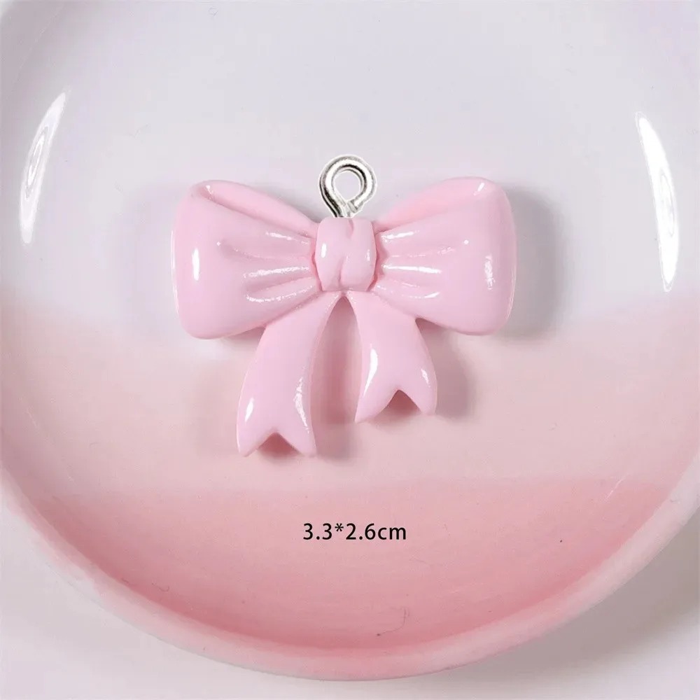 10 Pieces Candy Color Bow Resi - Resin Art Box ulasan dan harga