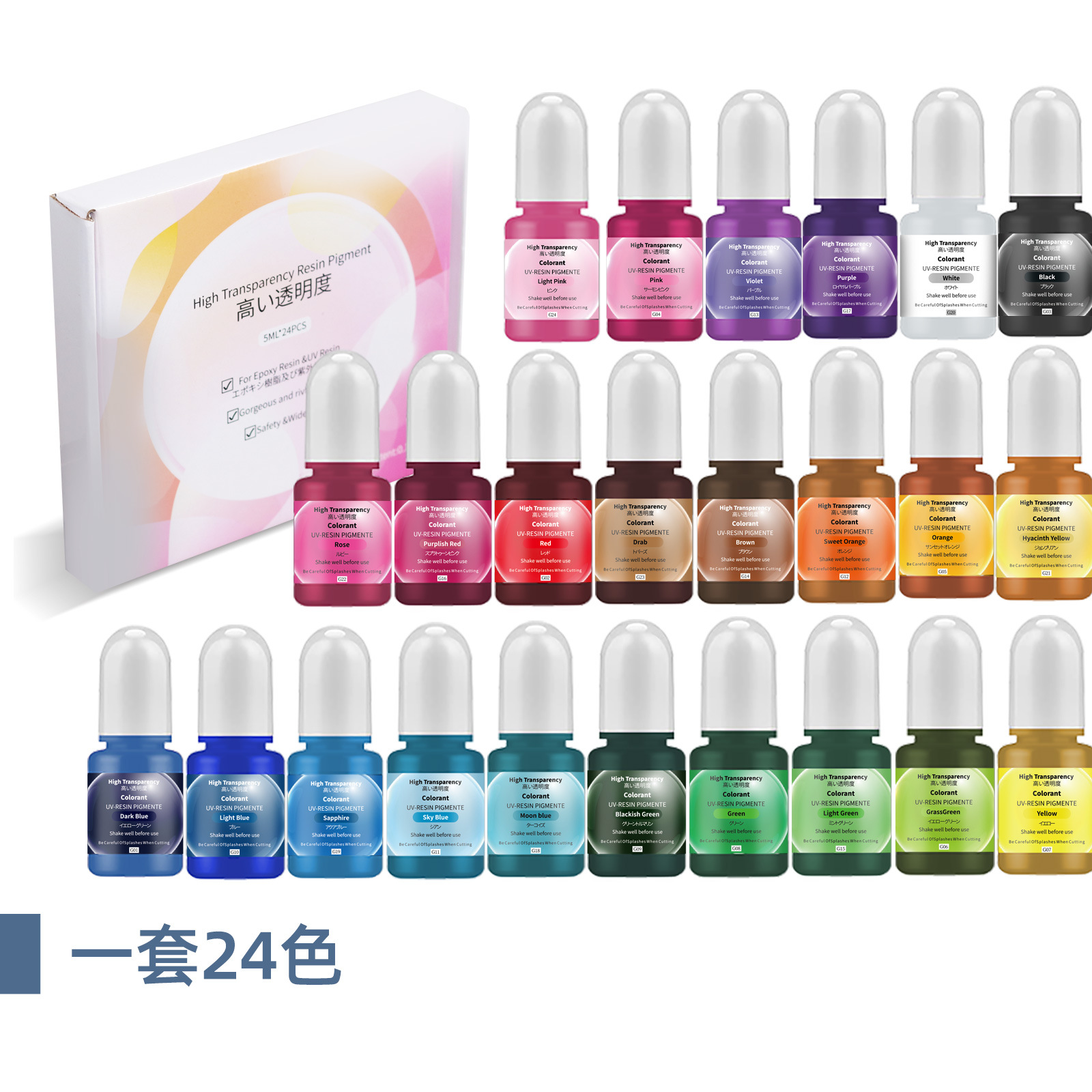 High Concentration Resin Color - Epoxy Resin Ab ulasan dan harga
