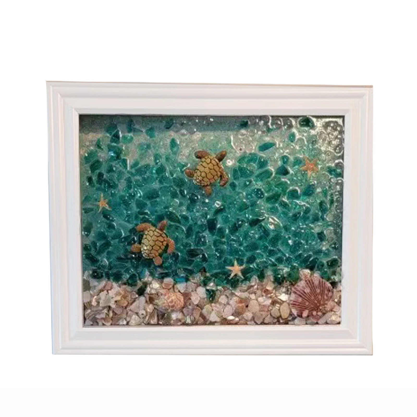 Sea Glass Art Kits Sea Glass A - Resin Art Beach Theme ulasan dan harga
