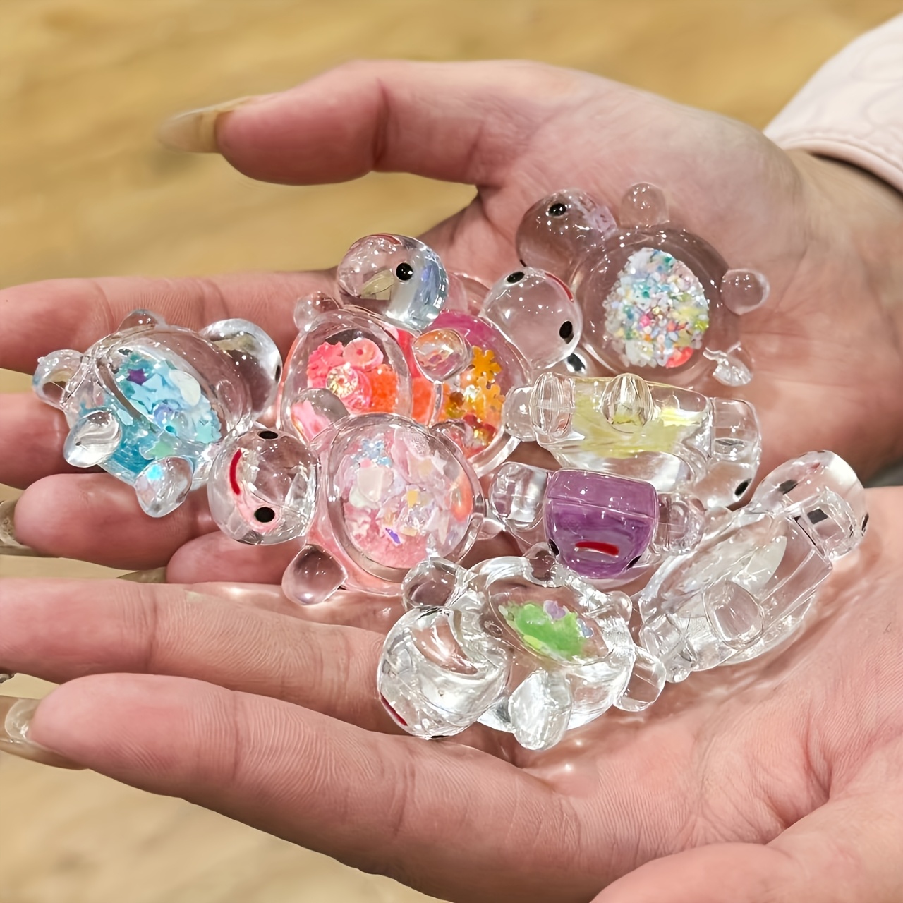 25/100pcs, Resin Glow-In-The-D - Resin Art Beach Theme ulasan dan harga