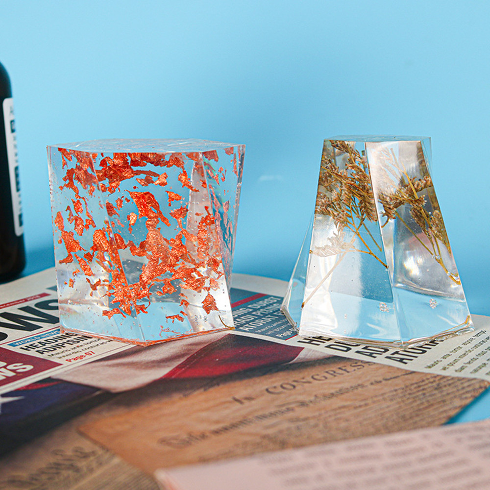 Cylinder Silicone Mold Hexagon - Resin Art Table ulasan dan harga