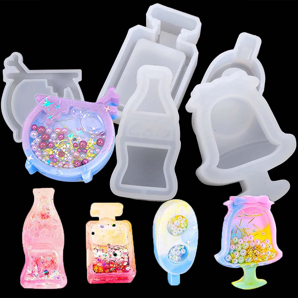 10 Style Quicksand Resin Casti - Resin Art Glue ulasan dan harga