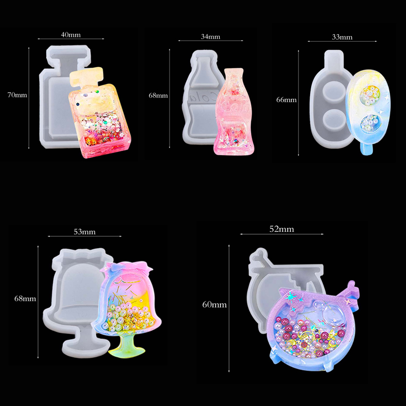 10 Style Quicksand Resin Casti - Resin Art Glue ulasan dan harga