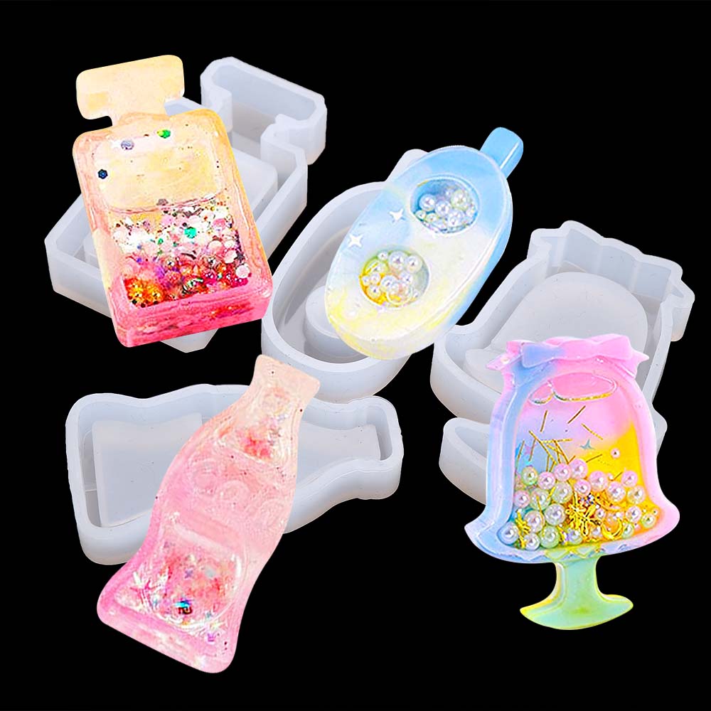 10 Style Quicksand Resin Casti - Resin Art Glue ulasan dan harga