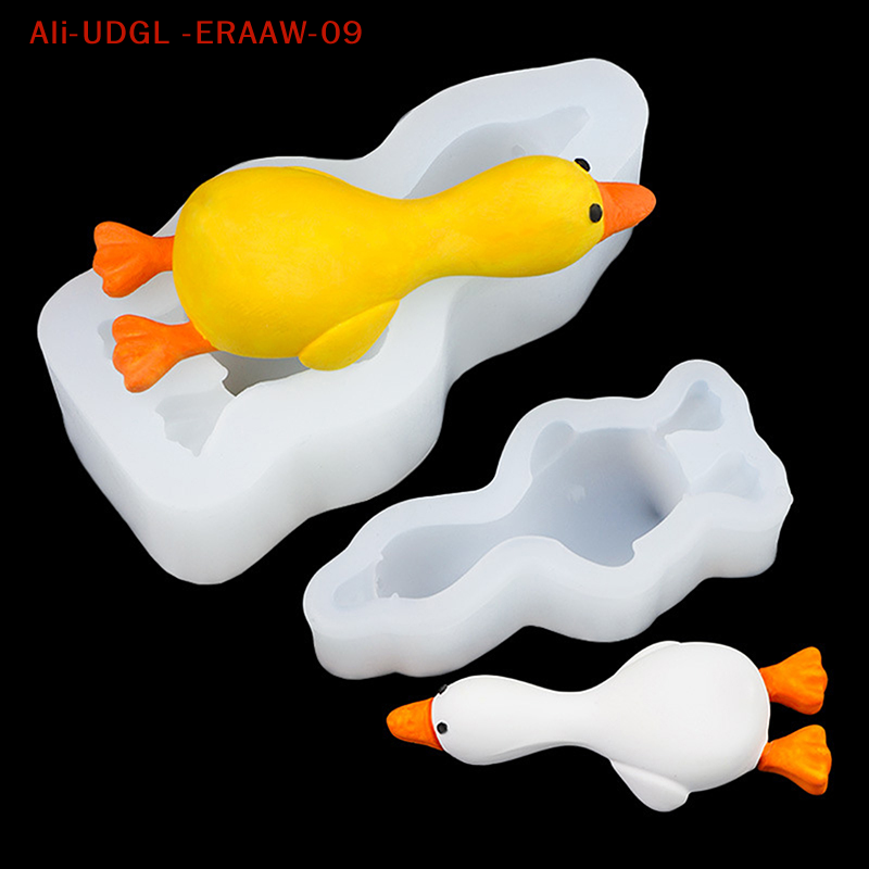 3D Cute Duck Form Silicone Mol - Resin Art Clay ulasan dan harga