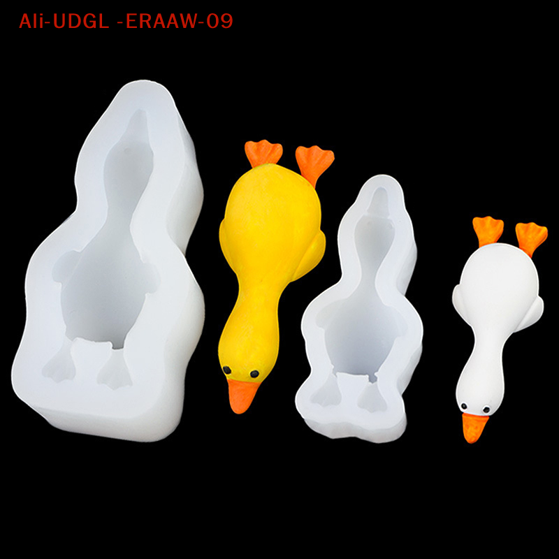 3D Cute Duck Form Silicone Mol - Resin Art Clay ulasan dan harga