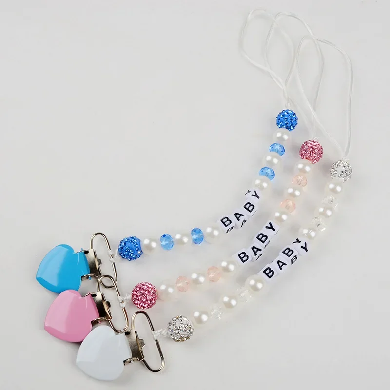 New Infant Baby Pacifier Clip  - Resin Art Clay ulasan dan harga