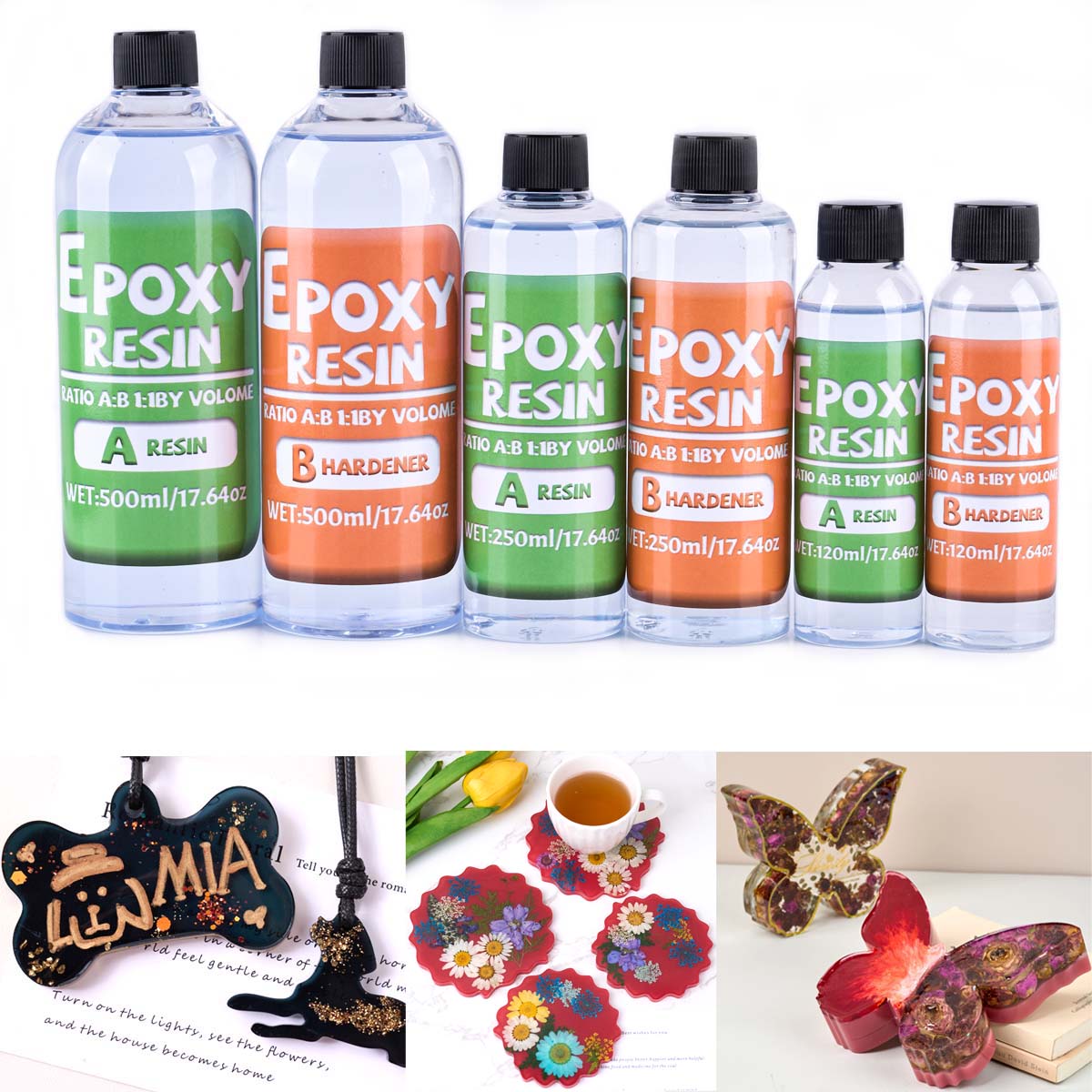 1:1 Ratio Epoxy Resin Kit Anti - Resin Art Glue ulasan dan harga