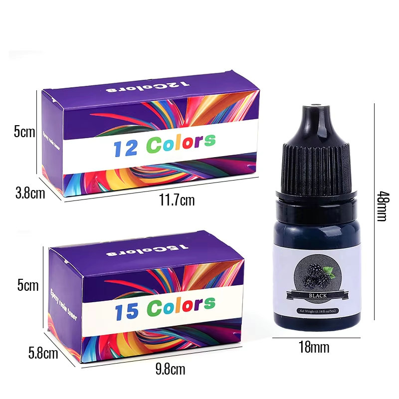 Epoxy Resin Color Pigment 24 V - Resin Art Kit For Beginners ulasan dan harga