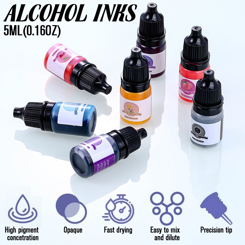 Epoxy Resin Color Pigment 24 V - Resin Art Kit For Beginners ulasan dan harga