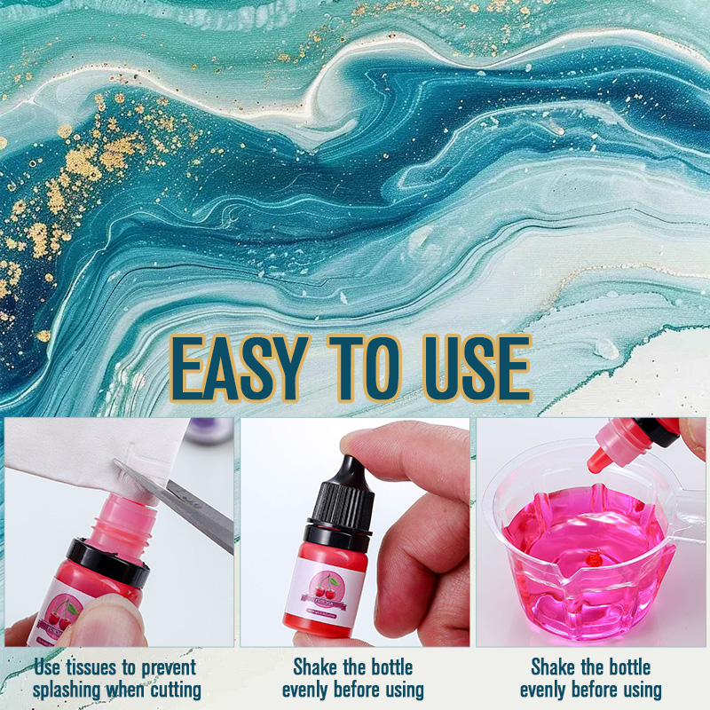 Epoxy Resin Color Pigment 24 V - Resin Art Kit For Beginners ulasan dan harga