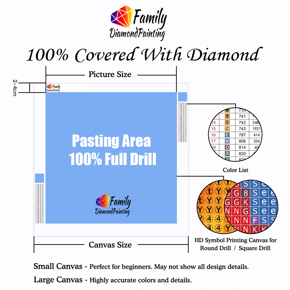 Diamond Painting Family New Fa - Resin Art Kit ulasan dan harga