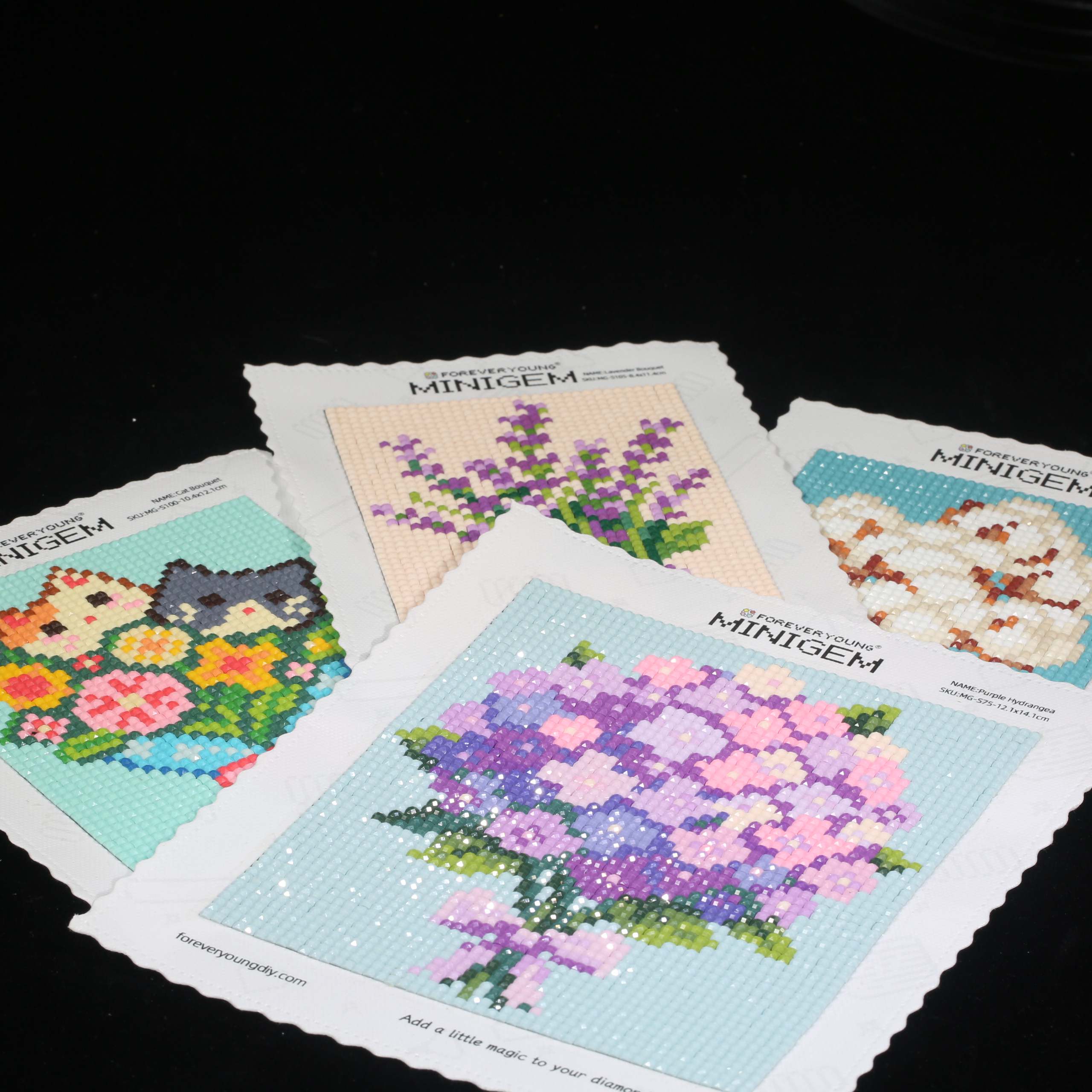 Minigem® Purple Hydrangea 5D D - Resin Art Kit For Beginners ulasan dan harga