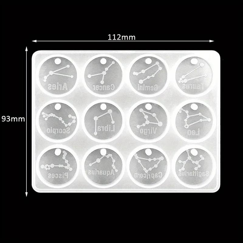 12 Zodiac Constellation Resin  - Resin Art Glue ulasan dan harga