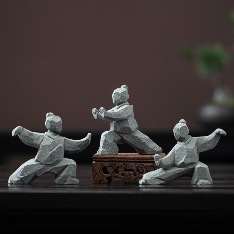 New Chinese Style Tai Chi Kung - Resin Art Table ulasan dan harga