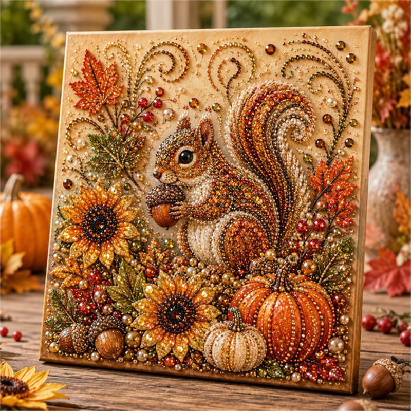 Autumn Diamond Pearl Painting  - Resin Art Kit For Beginners ulasan dan harga