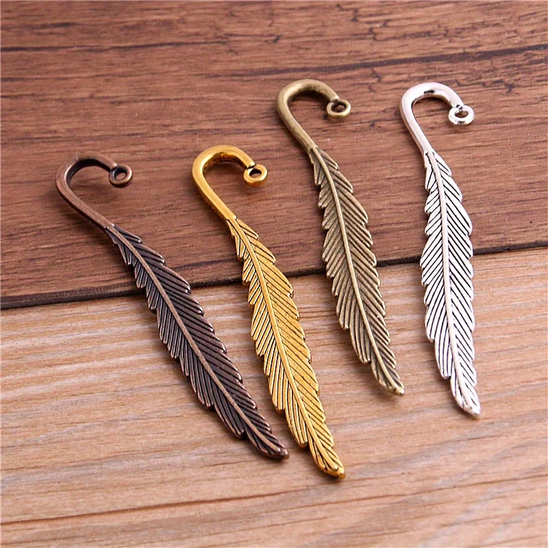 12Pcs 113x16mm Bronze Antique  - Resin Art Bookmark ulasan dan harga