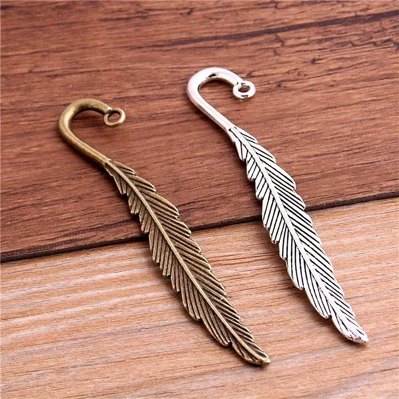 12Pcs 113x16mm Bronze Antique  - Resin Art Bookmark ulasan dan harga