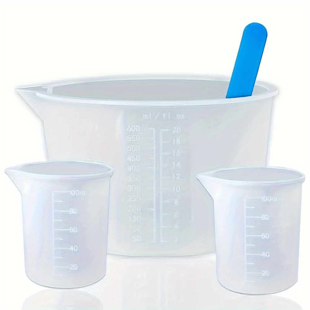 Silicone Measuring Cups, Resin - Resin Mixing Cup ulasan dan harga