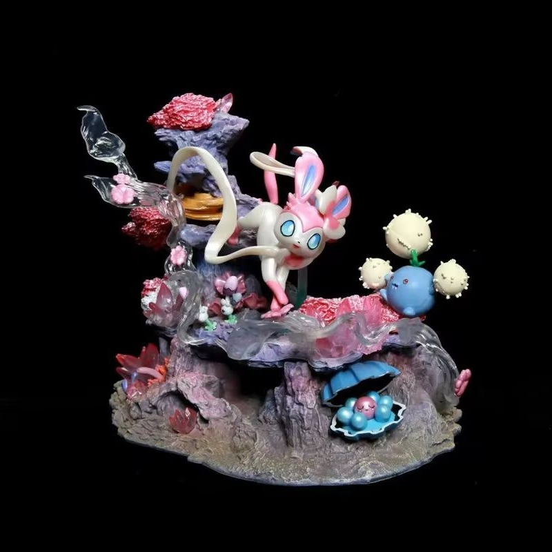 Gk Figure Sylveon Shroomish Cl - Resin Art Furniture ulasan dan harga