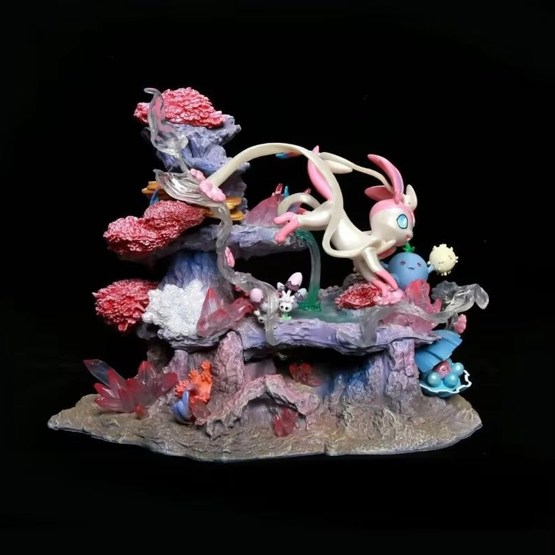 Gk Figure Sylveon Shroomish Cl - Resin Art Furniture ulasan dan harga