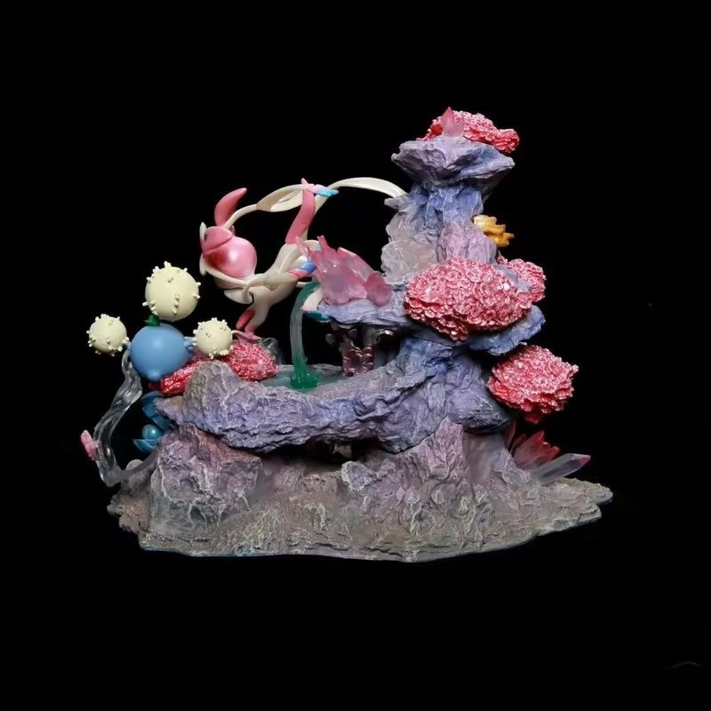 Gk Figure Sylveon Shroomish Cl - Resin Art Furniture ulasan dan harga