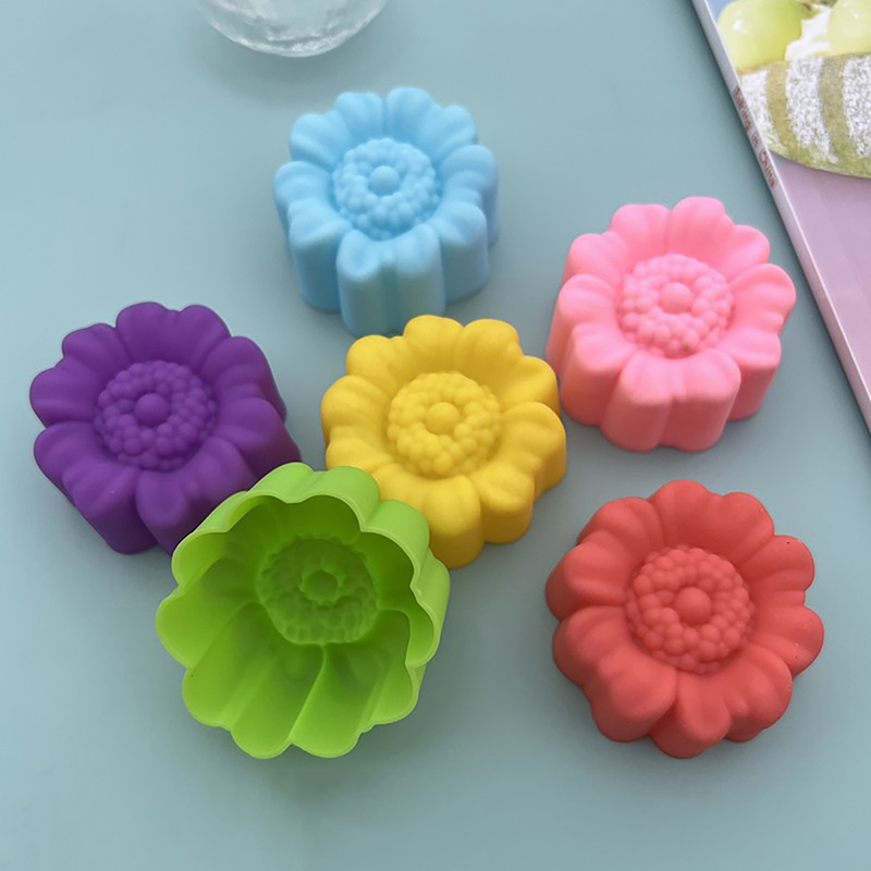 5PCS Flower Silicone Candle Mo - Resin Art Kitchen ulasan dan harga