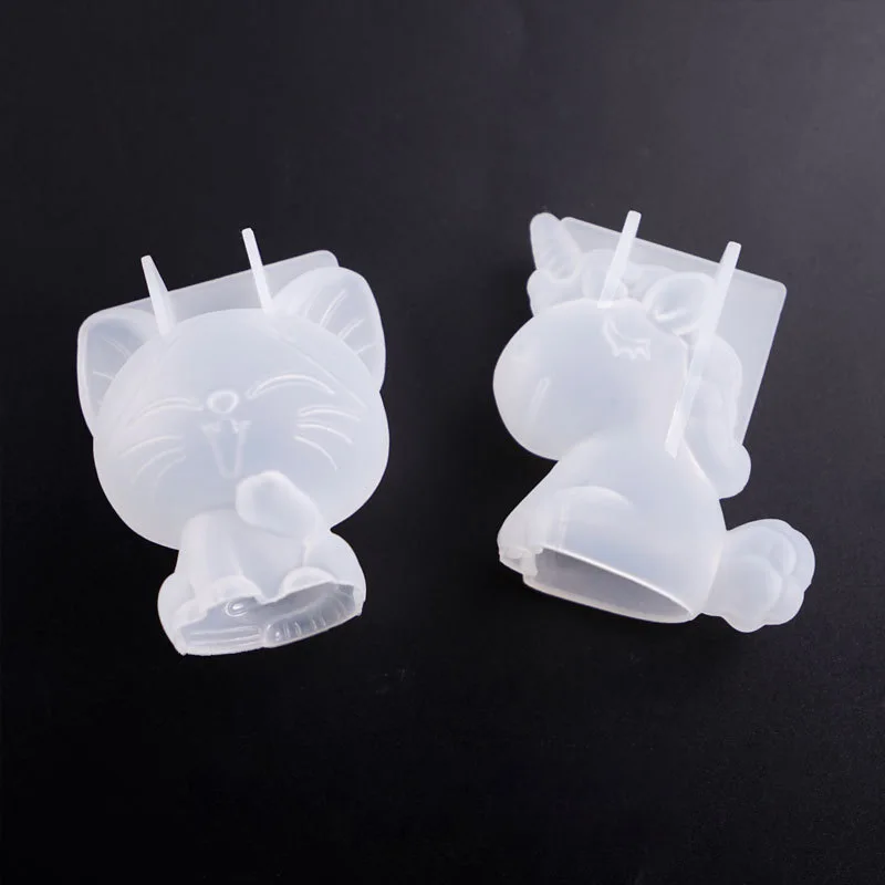 3D Geometric Silicone Unicorn  - Resin Art Clay ulasan dan harga