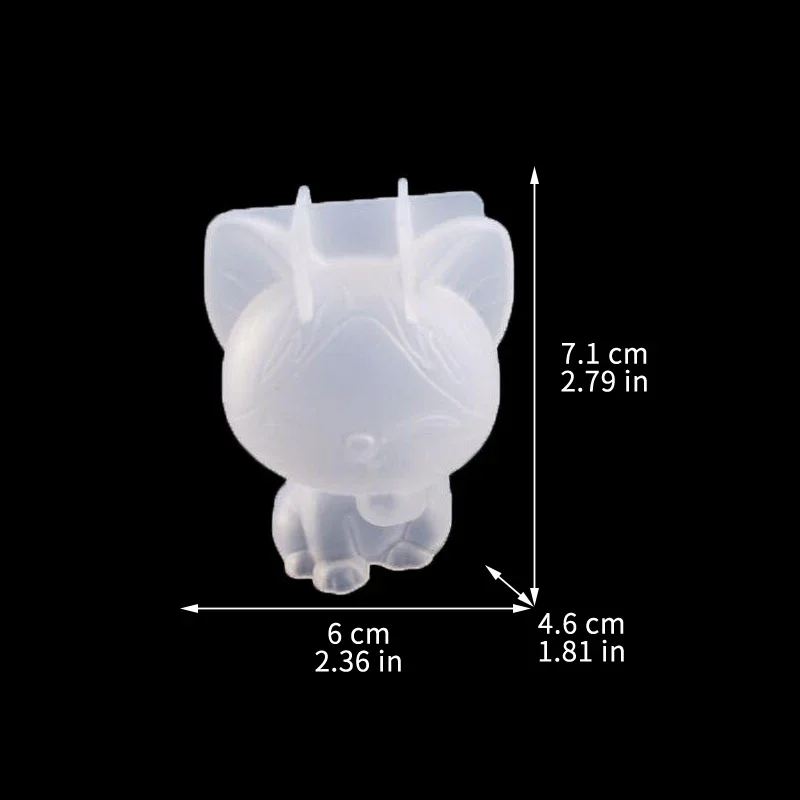 3D Geometric Silicone Unicorn  - Resin Art Clay ulasan dan harga