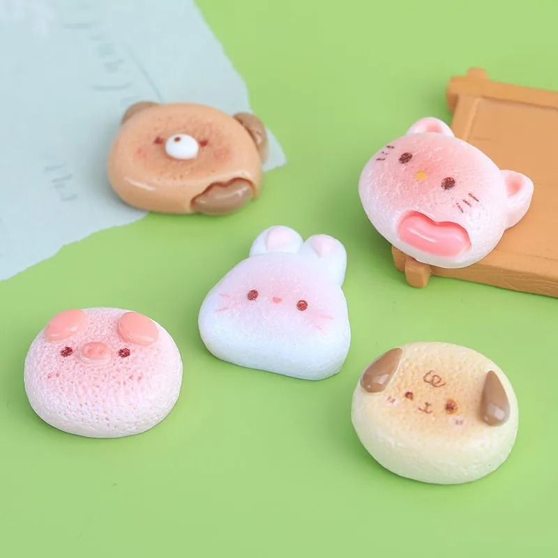10Pcs Glossy Cartoon Rabbit Re - Resin Art Phone Case ulasan dan harga