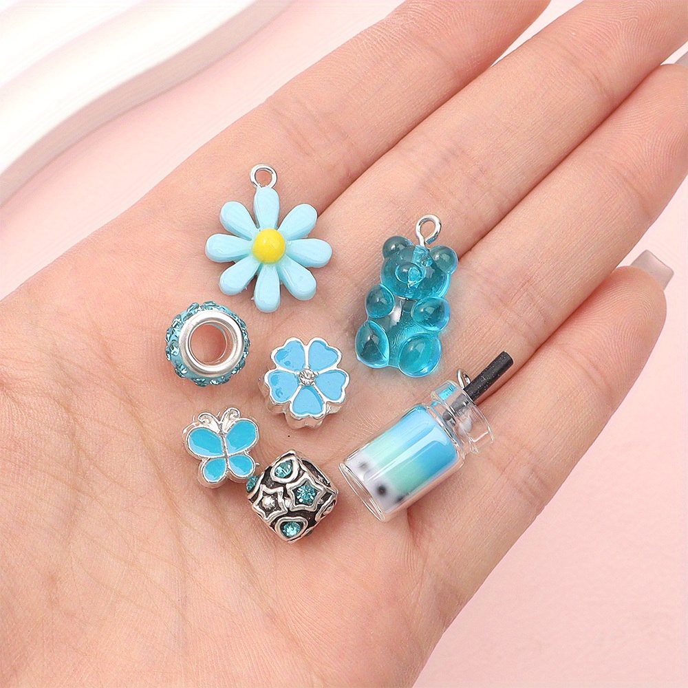 62pcs Mixed Color European Lar - Resin Art Beach Theme ulasan dan harga