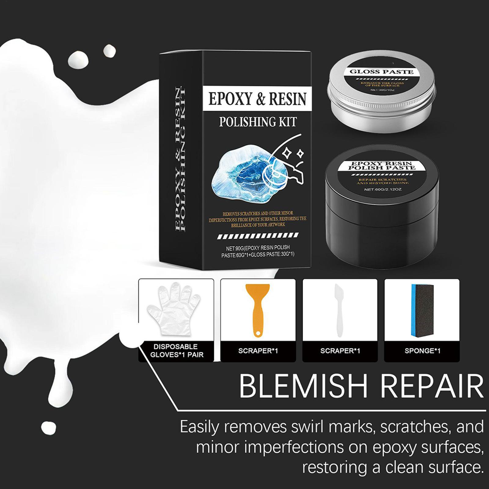 Epoxy Resin Polishing Kit - Cr - Resin Art Table ulasan dan harga