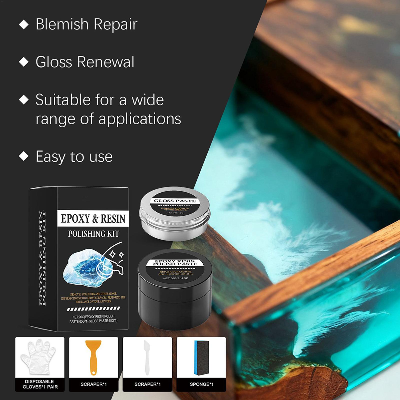 Epoxy Resin Polishing Kit - Cr - Resin Art Table ulasan dan harga