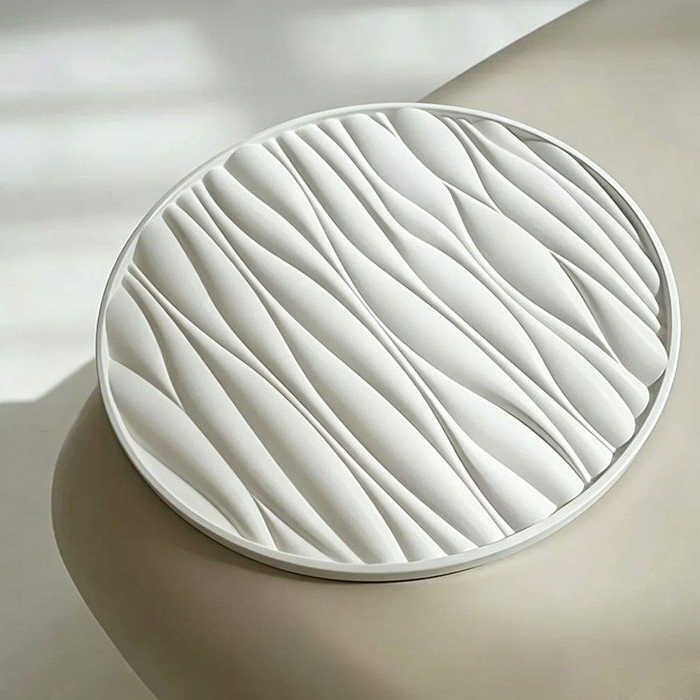 Large Round Tray Silicone Mold - Resin Art Glue ulasan dan harga