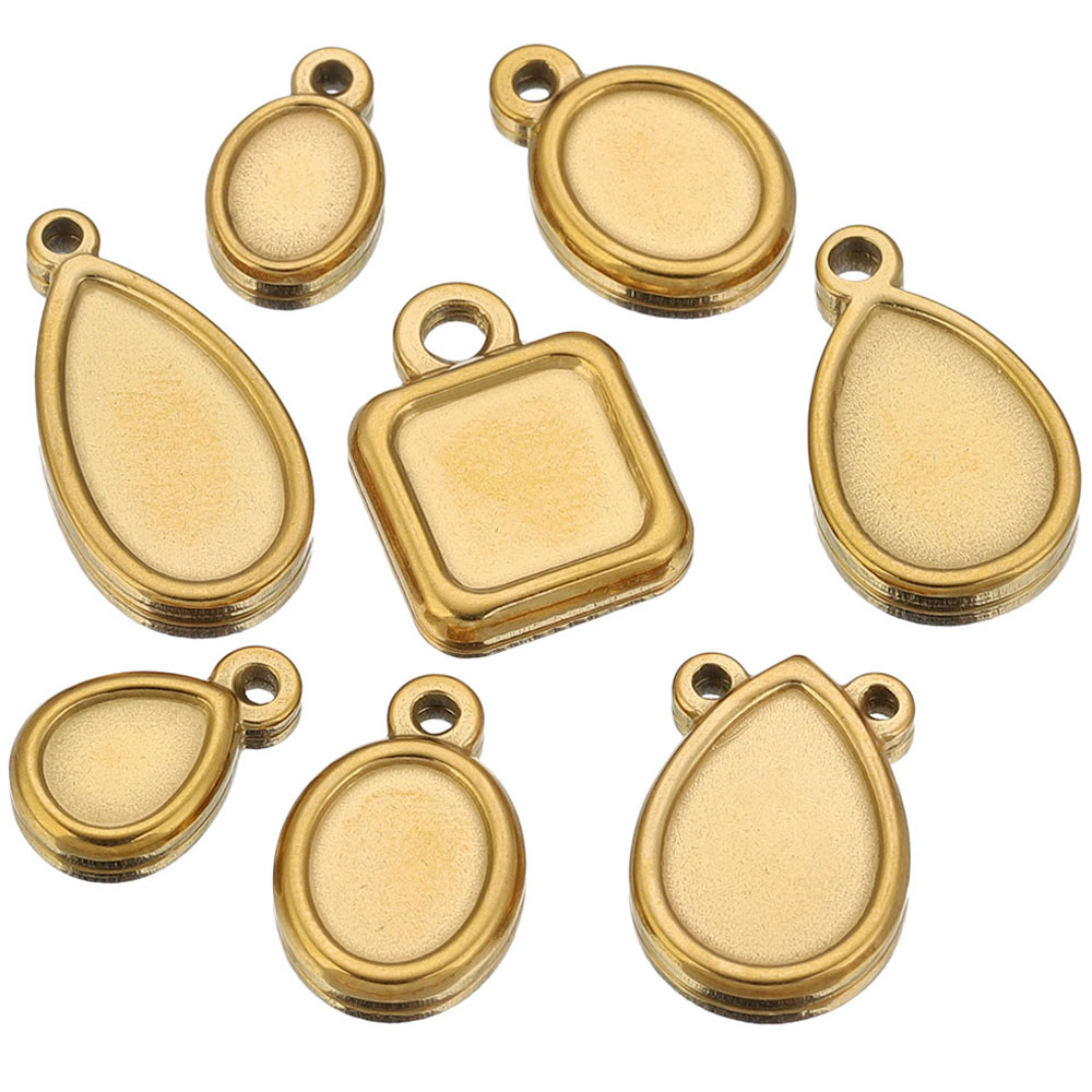 5pcs Stainless Steel Square Dr - Resin Art Box ulasan dan harga