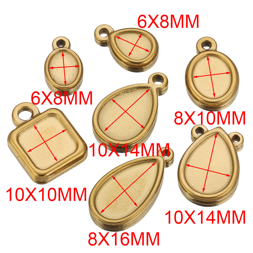 5pcs Stainless Steel Square Dr - Resin Art Box ulasan dan harga