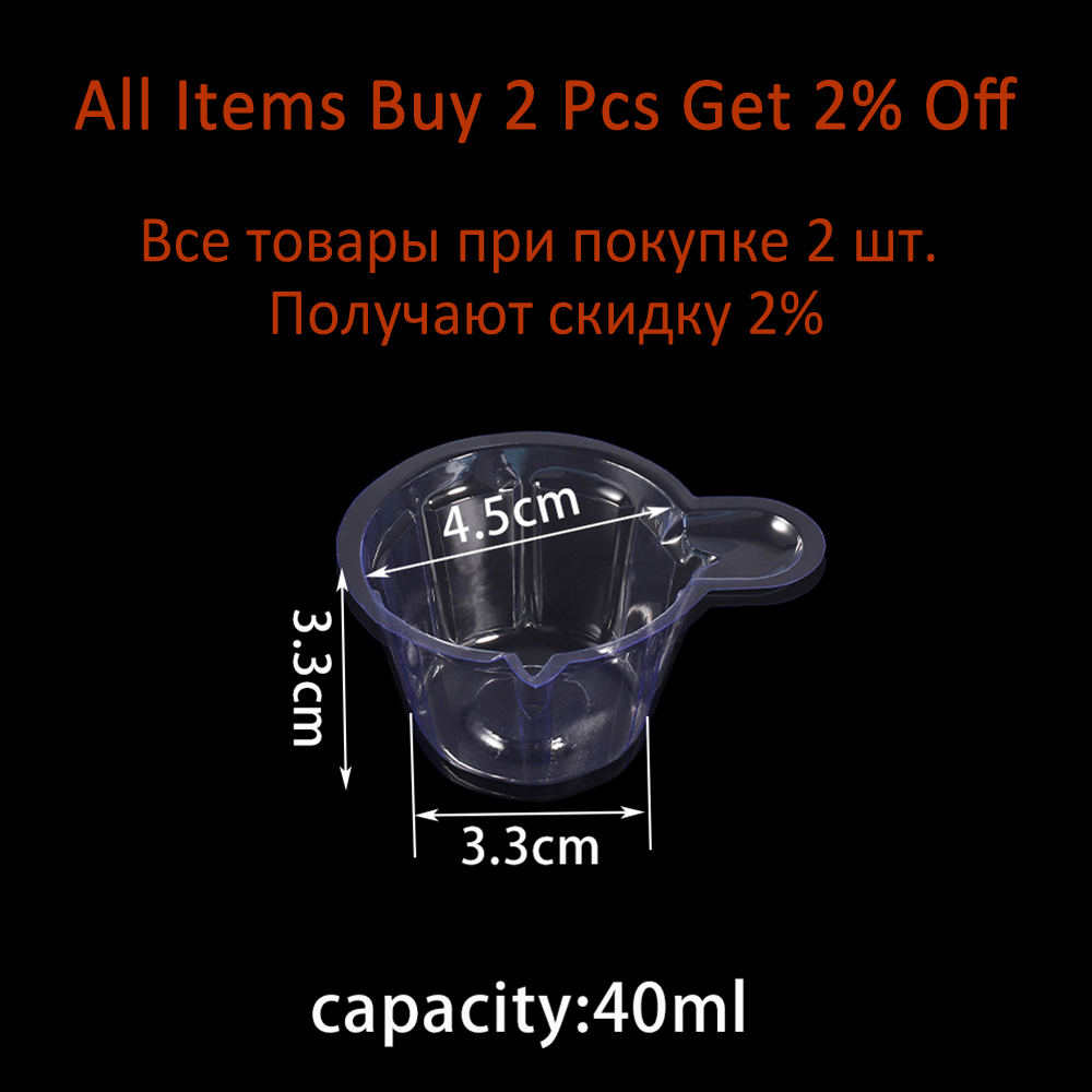 20-200Pcs 40ml Plastic Disposa - Resin Mixing Cup ulasan dan harga