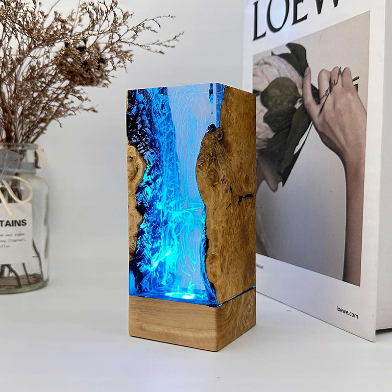 Underwater Cave Theme Organism - Resin Art Table ulasan dan harga