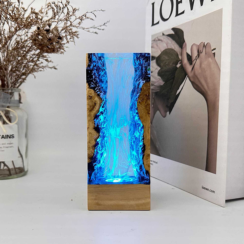Underwater Cave Theme Organism - Resin Art Table ulasan dan harga
