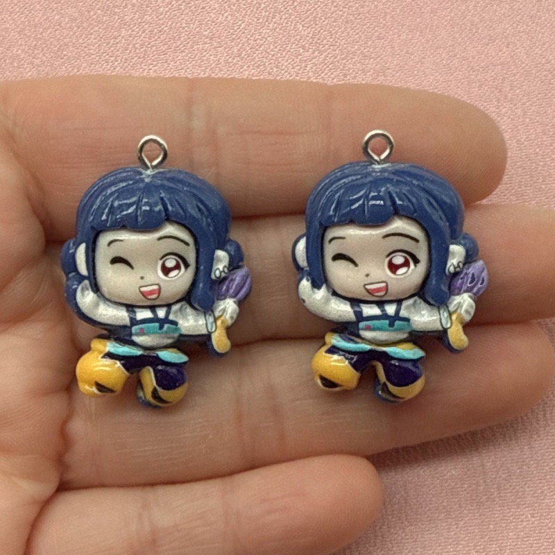 10pcs resin cartoon pendant, D - Resin Art Box ulasan dan harga